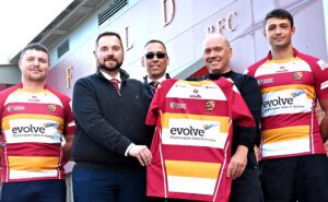 Fylde Rugby Club (www.fylderugby.co.uk) has revealed Evolve Document Solutions (www.evolvedocumentsolutions.co.uk) as the new First Team shirt sponsor for the new National League 2 North 2024/25 season.