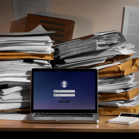 Digital archive with OCR technology for paperless management.