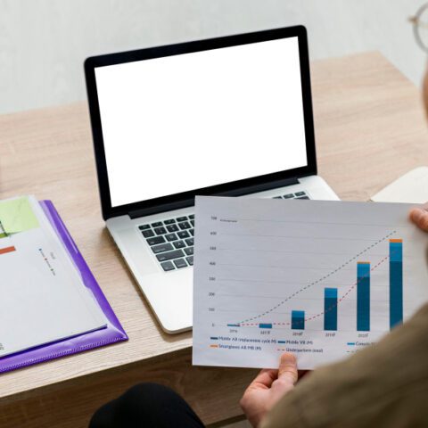 Chart displaying office productivity metrics